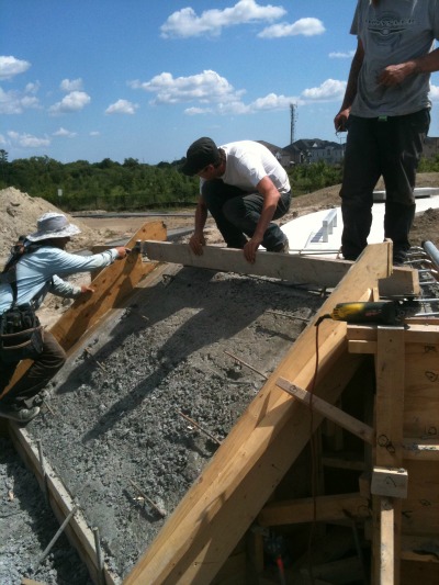 carville skatepark construction