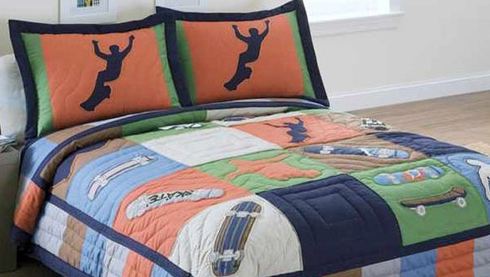 Skateboard Bedding For Your Little Shredder